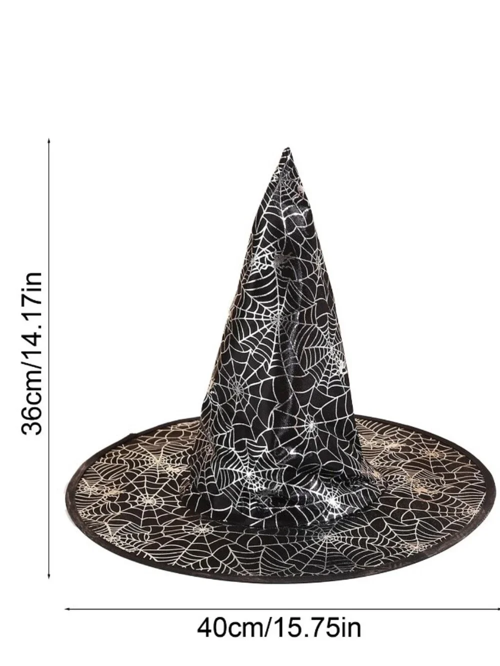 SPIDERWEB Witch Halloween Party Hat